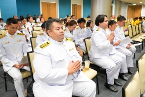 พระบาทสมเด็จพระเจ้าอยู่หัว ทรงพระกรุณาโปรดเกล้าฯ ให้ผู้แทนพระองค์เชิญหนังสือ ธรรมนาวา “วัง” และน้ำปานะพระราชทานถวายแด่พระสงฆ์และพุทธศาสนิกชนในพื้นที่ อ.เมืองลพบุรี จ.ลพบุรี 