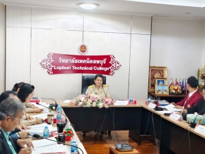 อธิการบดี มรภ.เทพสตรี เชิญคณะอนุกรรมการเกี่ยวกับการพัฒนาการศึกษาจังหวัดลพบุรีร่วมประชุม ครั้งที่ 4/67