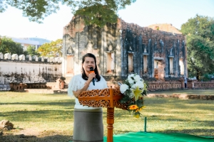 สำนักศิลปะและวัฒนธรรม จัดกิจกรรมวาดภาพพระบฏ งานทำบุญเมืองลพบุรี ครั้งที่ 25