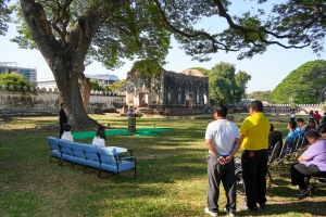 สำนักศิลปะและวัฒนธรรม จัดกิจกรรมวาดภาพพระบฏ งานทำบุญเมืองลพบุรี ครั้งที่ 25