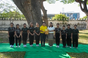สำนักศิลปะและวัฒนธรรม จัดกิจกรรมวาดภาพพระบฏ งานทำบุญเมืองลพบุรี ครั้งที่ 25