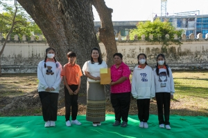 สำนักศิลปะและวัฒนธรรม จัดกิจกรรมวาดภาพพระบฏ งานทำบุญเมืองลพบุรี ครั้งที่ 25
