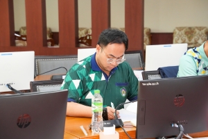 การประชุม คกก.จัดทำแผนเพิ่มประสิทธิภาพของ มรภ.เทพสตรี ครั้งที่ 2/67