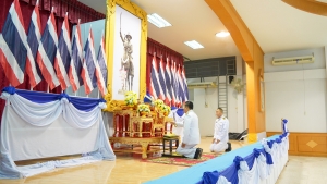 มรภ.เทพสตรี ร่วมพิธีวันพระเจ้าตากสินมหาราช