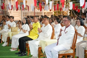 มรภ.เทพสตรี ร่วมกิจกรรมสวดมนต์เพื่อความเป็นสิริมงคล เนื่องในโอกาสวันขึ้นปีใหม่ พ.ศ. 2568