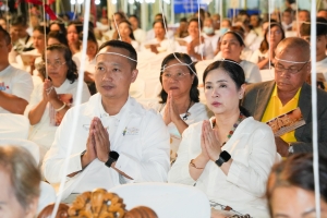 มรภ.เทพสตรี ร่วมกิจกรรมสวดมนต์เพื่อความเป็นสิริมงคล เนื่องในโอกาสวันขึ้นปีใหม่ พ.ศ. 2568