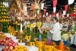 มรภ.เทพสตรี ร่วมกิจกรรมสวดมนต์เพื่อความเป็นสิริมงคล เนื่องในโอกาสวันขึ้นปีใหม่ พ.ศ. 2568