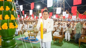 มรภ.เทพสตรี ร่วมกิจกรรมสวดมนต์เพื่อความเป็นสิริมงคล เนื่องในโอกาสวันขึ้นปีใหม่ พ.ศ. 2568
