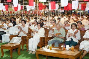 มรภ.เทพสตรี ร่วมกิจกรรมสวดมนต์เพื่อความเป็นสิริมงคล เนื่องในโอกาสวันขึ้นปีใหม่ พ.ศ. 2568