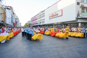 มรภ.เทพสตรี ร่วมพิธีทำบุญตักบาตรวันขึ้นปีใหม่ พ.ศ. 2568