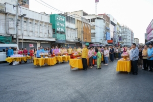 มรภ.เทพสตรี ร่วมพิธีทำบุญตักบาตรวันขึ้นปีใหม่ พ.ศ. 2568