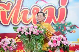 มรภ.เทพสตรี ร่วมพิธีทำบุญตักบาตรวันขึ้นปีใหม่ พ.ศ. 2568