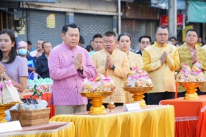 มรภ.เทพสตรี ร่วมพิธีทำบุญตักบาตรวันขึ้นปีใหม่ พ.ศ. 2568