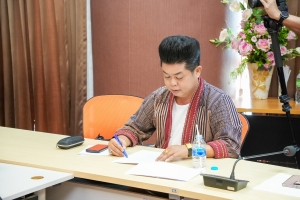 การประชุม คกก.กำหนดรายละเอียดเฉพาะคุณลักษณ์และกำหนดราคากลางของน้ำดื่ม มรภ.เทพสตรี ครั้งที่ 1/68