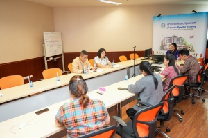 การประชุม คกก.กำหนดรายละเอียดเฉพาะคุณลักษณ์และกำหนดราคากลางของน้ำดื่ม มรภ.เทพสตรี ครั้งที่ 1/68