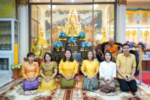 อธิการบดี มรภ.เทพสตรี นำผู้บริหาร ร่วมโครงการ ผู้ว่าฯ พาแต่งไทย หิ้วปิ่นโตทำบุญ เกื้อกูลพระพุทธศาสนา รักษาสิ่งแวดล้อม จ.ลพบุรี ครั้งที่ 1