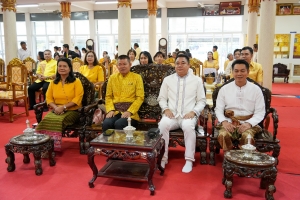 อธิการบดี มรภ.เทพสตรี นำผู้บริหาร ร่วมโครงการ ผู้ว่าฯ พาแต่งไทย หิ้วปิ่นโตทำบุญ เกื้อกูลพระพุทธศาสนา รักษาสิ่งแวดล้อม จ.ลพบุรี ครั้งที่ 1
