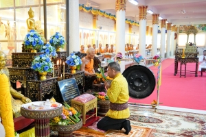 อธิการบดี มรภ.เทพสตรี นำผู้บริหาร ร่วมโครงการ ผู้ว่าฯ พาแต่งไทย หิ้วปิ่นโตทำบุญ เกื้อกูลพระพุทธศาสนา รักษาสิ่งแวดล้อม จ.ลพบุรี ครั้งที่ 1
