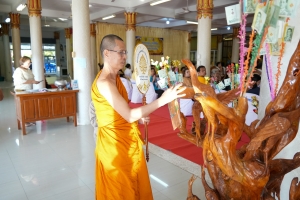 อธิการบดี มรภ.เทพสตรี นำผู้บริหาร ร่วมโครงการ ผู้ว่าฯ พาแต่งไทย หิ้วปิ่นโตทำบุญ เกื้อกูลพระพุทธศาสนา รักษาสิ่งแวดล้อม จ.ลพบุรี ครั้งที่ 1