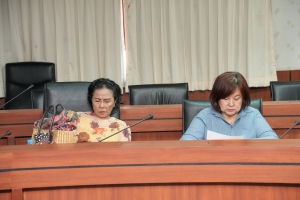 การประชุม คกก.สมาคมศิษย์เก่า มรภ.เทพสตรี (วาระพิเศษ)