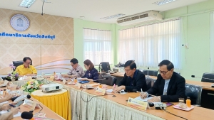 รองอธิการบดี มรภ.เทพสตรี เข้าร่วมการประชุมคณะอนุกรรมการศึกษาธิการจังหวัดสิงห์บุรี เกี่ยวกับการพัฒนาการศึกษา ครั้งที่ 1/68