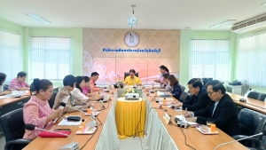 รองอธิการบดี มรภ.เทพสตรี เข้าร่วมการประชุมคณะอนุกรรมการศึกษาธิการจังหวัดสิงห์บุรี เกี่ยวกับการพัฒนาการศึกษา ครั้งที่ 1/68
