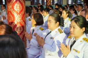มรภ.เทพสตรี ร่วมพิธีเนื่องในวันคล้ายวันประสูติ สมเด็จพระเจ้าลูกเธอ เจ้าฟ้าสิริวัณณวรี นารีรัตนราชกัญญา