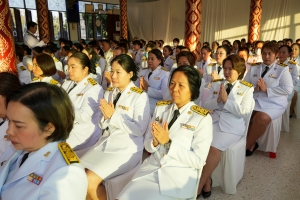 มรภ.เทพสตรี ร่วมพิธีเนื่องในวันคล้ายวันประสูติ สมเด็จพระเจ้าลูกเธอ เจ้าฟ้าสิริวัณณวรี นารีรัตนราชกัญญา