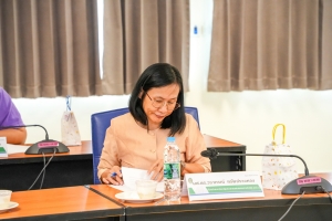 การประชุมหัวหน้าภาค-หัวหน้าสาขาวิชา และ คกก.ทวนสอบมาตรฐานฯ มนส. ครั้งที่ 1/68