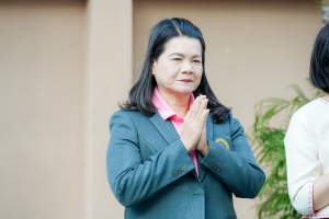 คณะมนุษยศาสตร์ฯ จัดพิธีทำบุญตักบาตรเนื่องในโอกาสวันขึ้นปีใหม่