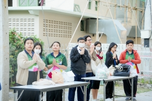 คณะมนุษยศาสตร์ฯ จัดพิธีทำบุญตักบาตรเนื่องในโอกาสวันขึ้นปีใหม่