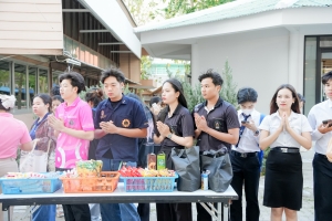 คณะมนุษยศาสตร์ฯ จัดพิธีทำบุญตักบาตรเนื่องในโอกาสวันขึ้นปีใหม่