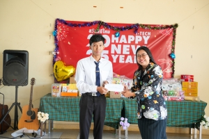 คณะเทคโนโลยีอุตสาหกรรม จัดกิจกรรมสวัสดีปีใหม่ และมอบทุนการศึกษาแก่นักศึกษา