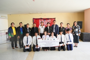 คณะเทคโนโลยีอุตสาหกรรม จัดกิจกรรมสวัสดีปีใหม่ และมอบทุนการศึกษาแก่นักศึกษา