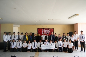 คณะเทคโนโลยีอุตสาหกรรม จัดกิจกรรมสวัสดีปีใหม่ และมอบทุนการศึกษาแก่นักศึกษา