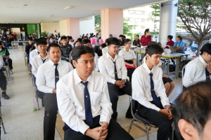 คณะเทคโนโลยีอุตสาหกรรม จัดกิจกรรมสวัสดีปีใหม่ และมอบทุนการศึกษาแก่นักศึกษา