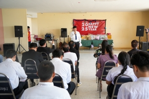คณะเทคโนโลยีอุตสาหกรรม จัดกิจกรรมสวัสดีปีใหม่ และมอบทุนการศึกษาแก่นักศึกษา