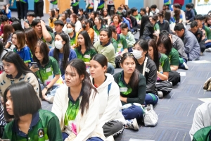 คณะมนุษยศาสตร์ฯ จัดอบรมโครงการส่งเสริมเยาวชนห่างไกลยาเสพติดให้แก่นักศึกษา