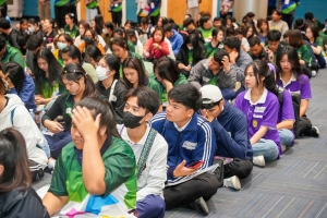 คณะมนุษยศาสตร์ฯ จัดอบรมโครงการส่งเสริมเยาวชนห่างไกลยาเสพติดให้แก่นักศึกษา