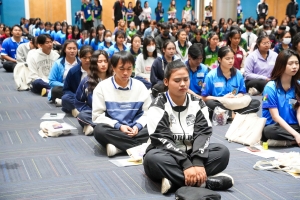 คณะมนุษยศาสตร์ฯ จัดอบรมโครงการส่งเสริมเยาวชนห่างไกลยาเสพติดให้แก่นักศึกษา