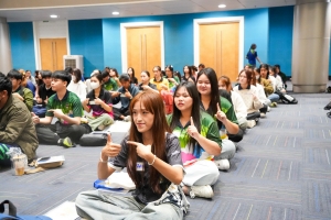 คณะมนุษยศาสตร์ฯ จัดอบรมโครงการส่งเสริมเยาวชนห่างไกลยาเสพติดให้แก่นักศึกษา