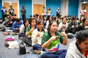 คณะมนุษยศาสตร์ฯ จัดอบรมโครงการส่งเสริมเยาวชนห่างไกลยาเสพติดให้แก่นักศึกษา