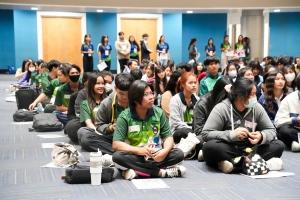 คณะมนุษยศาสตร์ฯ จัดอบรมโครงการส่งเสริมเยาวชนห่างไกลยาเสพติดให้แก่นักศึกษา