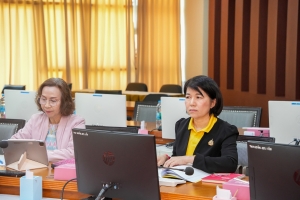 การประชุม คกก.ขับเคลื่อนการประเมินคุณธรรมและความโปร่งใสในการดำเนินงานของมหาวิทยาลัย พ.ศ. 2568 ครั้งที่ 1/68
