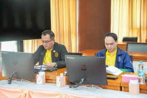 การประชุม คกก.ขับเคลื่อนการประเมินคุณธรรมและความโปร่งใสในการดำเนินงานของมหาวิทยาลัย พ.ศ. 2568 ครั้งที่ 1/68
