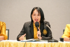 มรภ.เทพสตรี จัดประชุมแม่บ้านบริษัทเพื่อชี้แจงการทำความสะอาดภายในมหาวิทยาลัย
