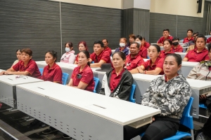 มรภ.เทพสตรี จัดประชุมแม่บ้านบริษัทเพื่อชี้แจงการทำความสะอาดภายในมหาวิทยาลัย
