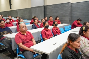 มรภ.เทพสตรี จัดประชุมแม่บ้านบริษัทเพื่อชี้แจงการทำความสะอาดภายในมหาวิทยาลัย
