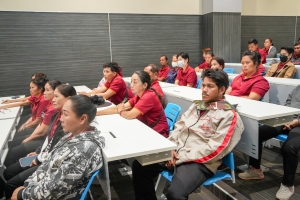 มรภ.เทพสตรี จัดประชุมแม่บ้านบริษัทเพื่อชี้แจงการทำความสะอาดภายในมหาวิทยาลัย