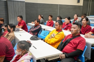 มรภ.เทพสตรี จัดประชุมแม่บ้านบริษัทเพื่อชี้แจงการทำความสะอาดภายในมหาวิทยาลัย